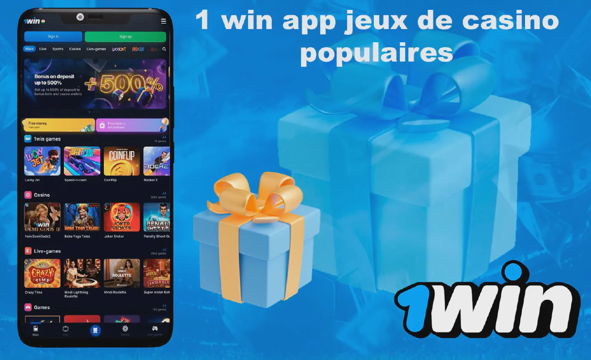 1win app jeux